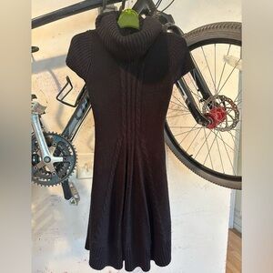 J. Howard Black Sweater Dress Black Size Small